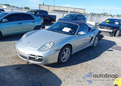 2007 Porsche Boxster z USA, uszkodzony, nr VIN WP0CA29897U712136